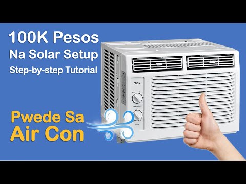 Paano Magbuo ng 24V 3KW Hybrid Off-Grid Solar PV System - Kompletong Tutorial
