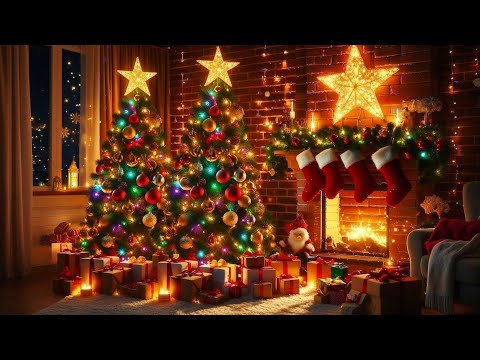 Instrumental Christmas Music With Fireplace π₯ Relaxing Christmas Music π Soothing Christmas Ambience