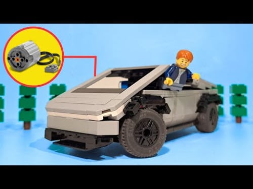 I built a WORKING LEGO Car!!