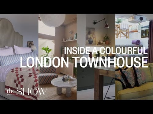 HOME TOUR | Inside A Colourful London Townhouse