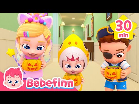 Happy Halloween Party with Bebefinn Family ๐ Chumbala Cachumbala +More Songs for Kids