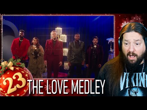 I React to Pentatonix The Love Medley and I'm Blown Away