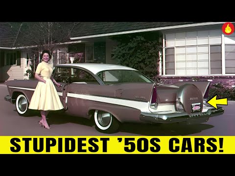 30 The STUPIDEST Cars Of The 1950s You NEVER SEEN Before!