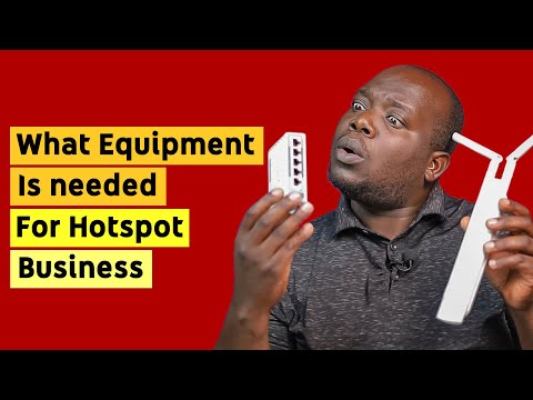 What Equipment Is Needed To Set Up A Hotspot Business