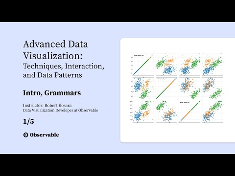 Introduction: Advanced Data Visualization: Techniques, Interaction, and Data Patterns
