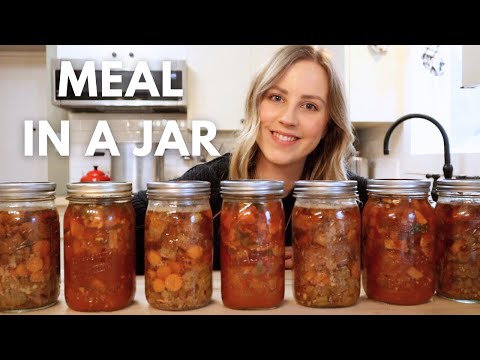 Canning 7 Convenience Meals For The Pantry Shelf | 2 New Shelf Stable Meal In A Jar Recipes