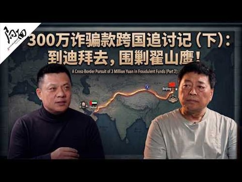 300万诈骗款跨国追讨记(下): 到迪拜去,围剿翟山鹰!|局面访谈20260321