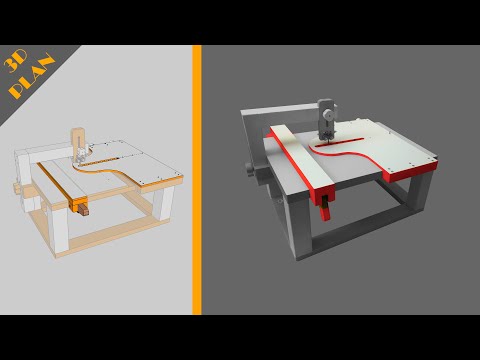 Circle Cutting jig & Fence for Jigsaw Table