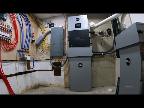 Whole Home Battery Backup Hybrid Inverter : EG4 18KPV