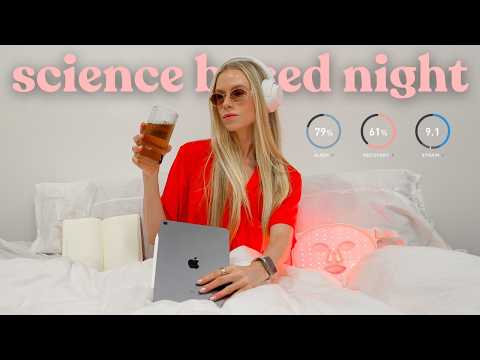 I Made the Perfect Science Based Night Routine *for women*
