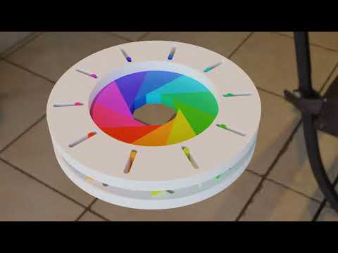 Blender How to Create Mechanical Iris Diaphragm with 10 Leaves (Updated Version)