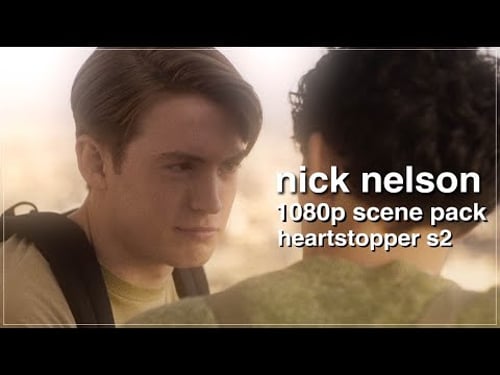 nick nelson 1080p scene pack | heartstopper s2