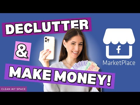 DECLUTTER and MAKE MONEY with Facebook Marketplace!