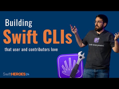 Building Swift CLIs that your users and contributors love | Swift Heroes 2024 Talk