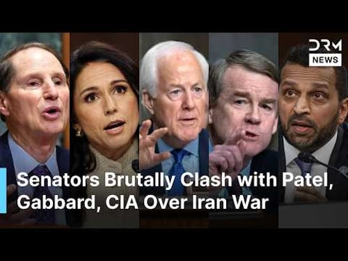 HEATED HEARING: Senators Brutally Clash with Intelligence Officials Over Iran "Perpetual War" | AC1N