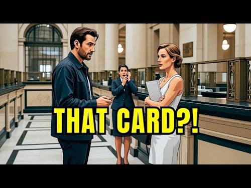 After My Wife Kicked Me Out, I Used My Mother’s Old Card — The Bank Panicked, I Was Shocked When…