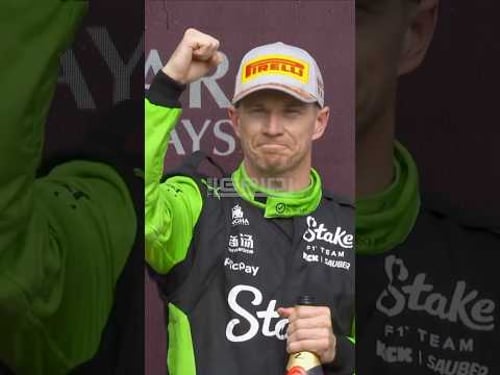 Hülkenberg Finally Gets His F1 Podium After 239 Races!