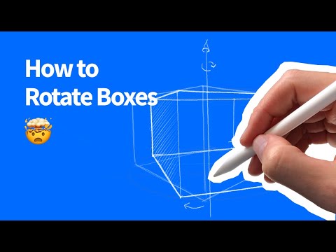 How to rotate Boxes in Perspective