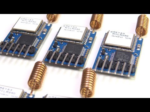 LoRa on RYLR896. Review and range test