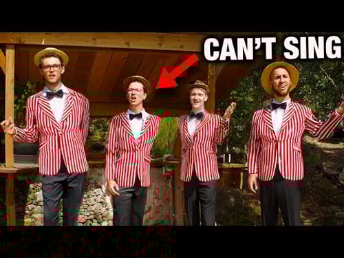 I Forced Non-Musicians To Sing In A Barbershop Quartet