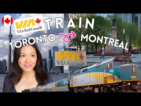 VIARAIL from Toronto to Montreal (Economy Class) and 10 tips!