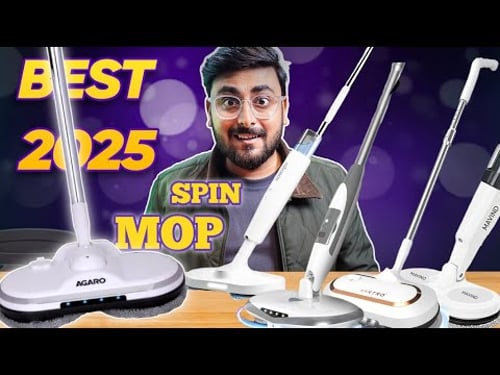 Your Waist Will Thank Youπ! Top 5 Electric Spin Mops In India