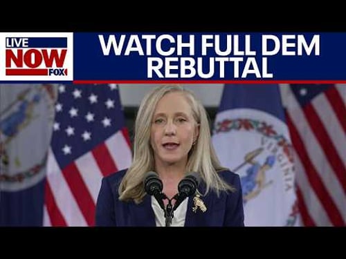 FULL: Spanberger gives Democratic rebuttal to Trump State of the Union