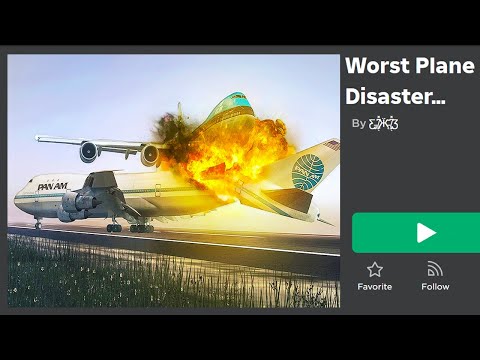 Roblox GAMES BASED on PLANE TRAGEDIES