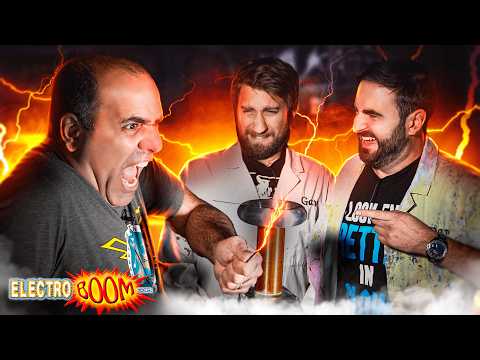 Slow-Mo Experiment Disasters, ElectroBOOM VS The Slow Mo Guys