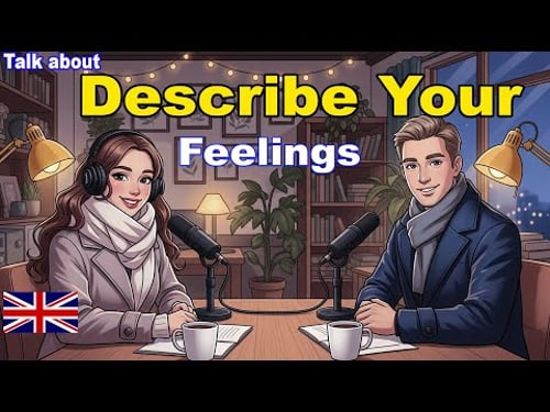 How to Describe Your Feelings in English – B1 | Slow English Shadowing Practice