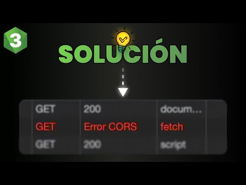 SOLUCIÓN de CORS y Desarrollo de API REST con Express
