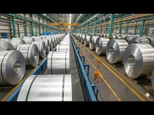 Inside the Aluminum Factory – How Raw Ore Is Turned into Pure Aluminum (Full Process)