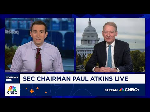SEC Chair Paul Atkins on shutdown impact, AI bubble and alternative assets in 401(k)s