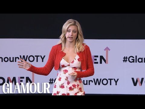 Lili Reinhart’s Revealing Speech About Body Image | Glamour WOTY 2018