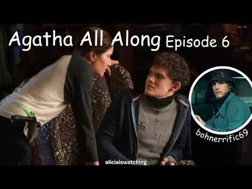 emo billy with the fun sapphic aunt (agatha all along episode 6)