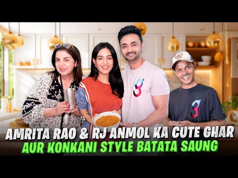 Amrita Rao & RJ Anmol Ke Saath Main Hoon Na Memories, Love Story & Yummy Food! @FarahKhanK
