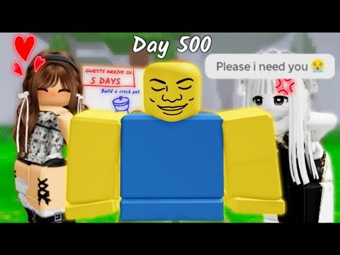 99 Nights in the Forest But I Carried a NICE and TOXIC E-GIRLS To 500 Days (MEMES)