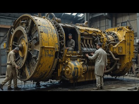 Incredible Caterpillar Engine Rebuild: Bringing a Seized Engine Back to Life!