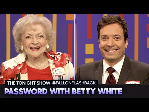 Password with Betty White | Fallon Flashback (Late Night with Jimmy Fallon)