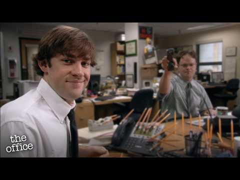 The Office but it’s just Jim and Dwight’s desks - The Office US