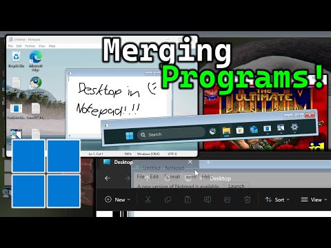 Merging Windows Programs!