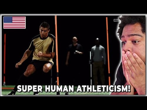 AMERICAN REACTS to Cristiano Ronaldo Tested To the LIMIT!