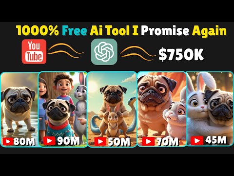 This Free AI Tool Will Change Your YouTube Life!Monetized with in 15 Days Promise Totally Free