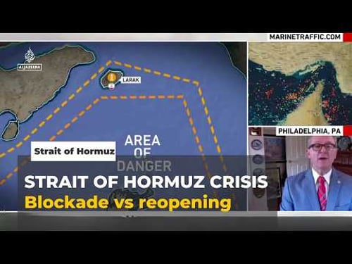 Strait of Hormuz tensions rise: Iran reopens shipping, US blockade continues amid nuclear deal