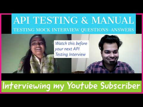 API Testing + Manual Testing Mock Interview | Questions and Answers for 2-3 Years Experience