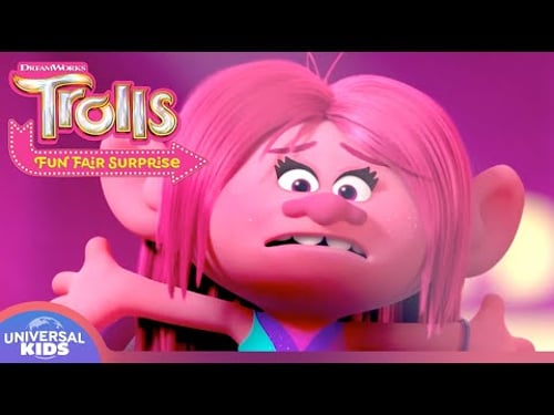 Poppy's Hair-Do Turns into a Hair-Don't! | Fun Fair Surprise | TROLLS