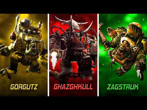 The 10 Most POWERFUL Orks In Warhammer 40k!