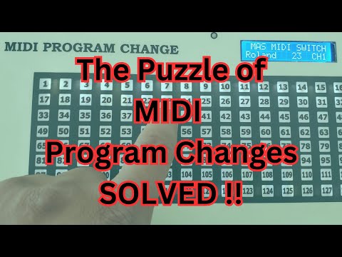 MIDI Masterclass - The Puzzle of MIDI Program Changes Solved - EVERYTHING you NEED to KNOW !