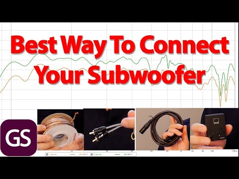 The Best Way To Connect A Subwoofer