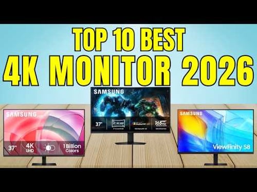 Best 4k Monitors 2026 β Must Watch Before You Buy One!